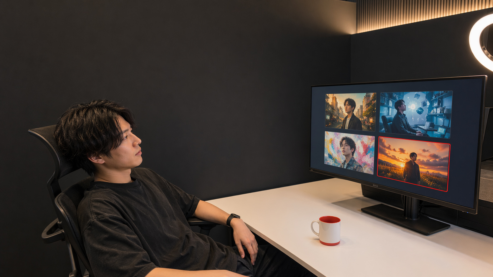 サムネ生成AI — 日本語YouTuber向け3モード(テキスト/URL参照/既存改善)でサムネを自動生成